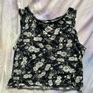 High neck crop top
